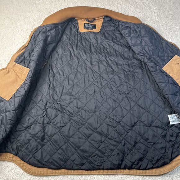 Carhartt Duck Work‎ Vest Men's Size 2XL Loose Fit Tan Insulated Brown OV4395-M - Picture 4 of 15